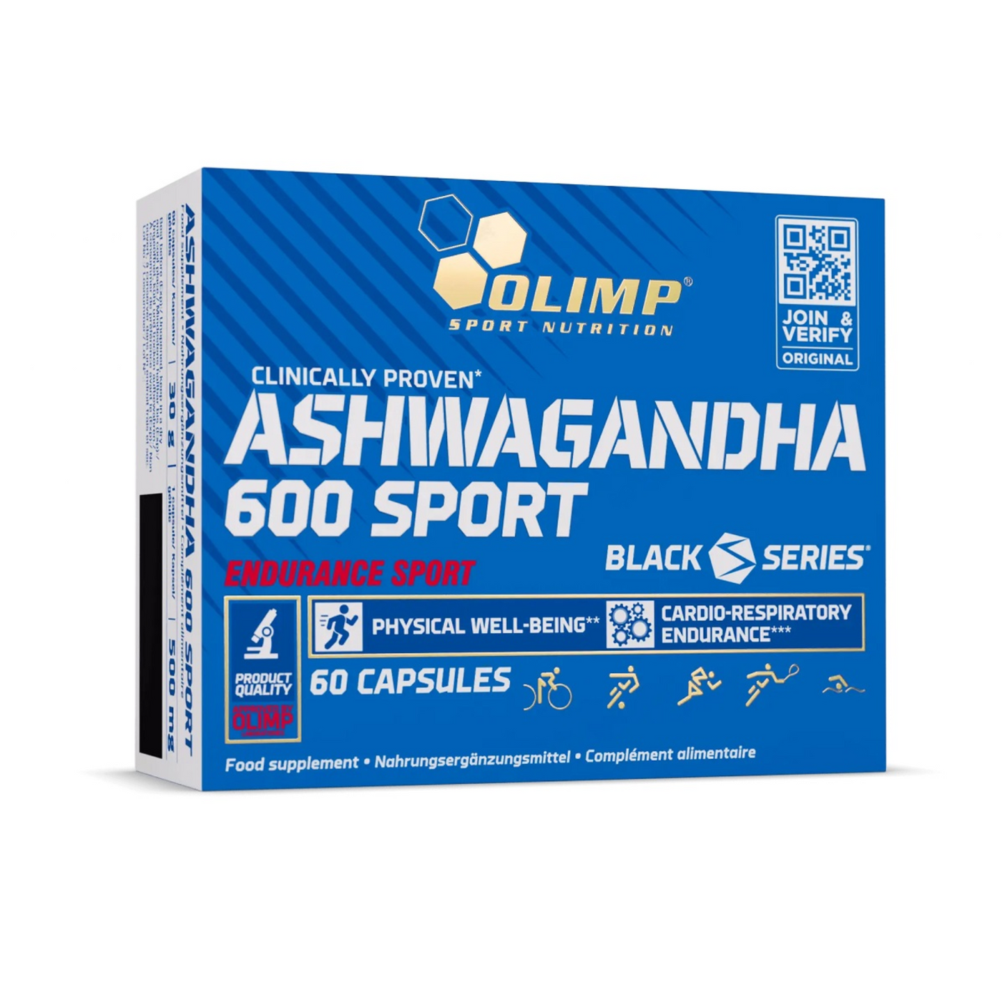 Olimp Ashwagandha 600 Sport 60 Kapslen - Verpackungseinheit