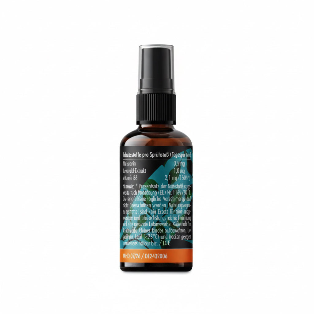 ProFuel Melatonin Spray 30ml - Verpackungseinheit Nährwerte