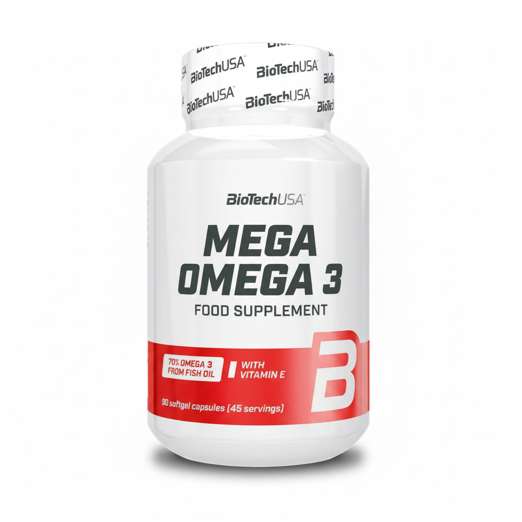 BioTech Mega Omega 3, 90 Kapseln - Verpackungseinheit