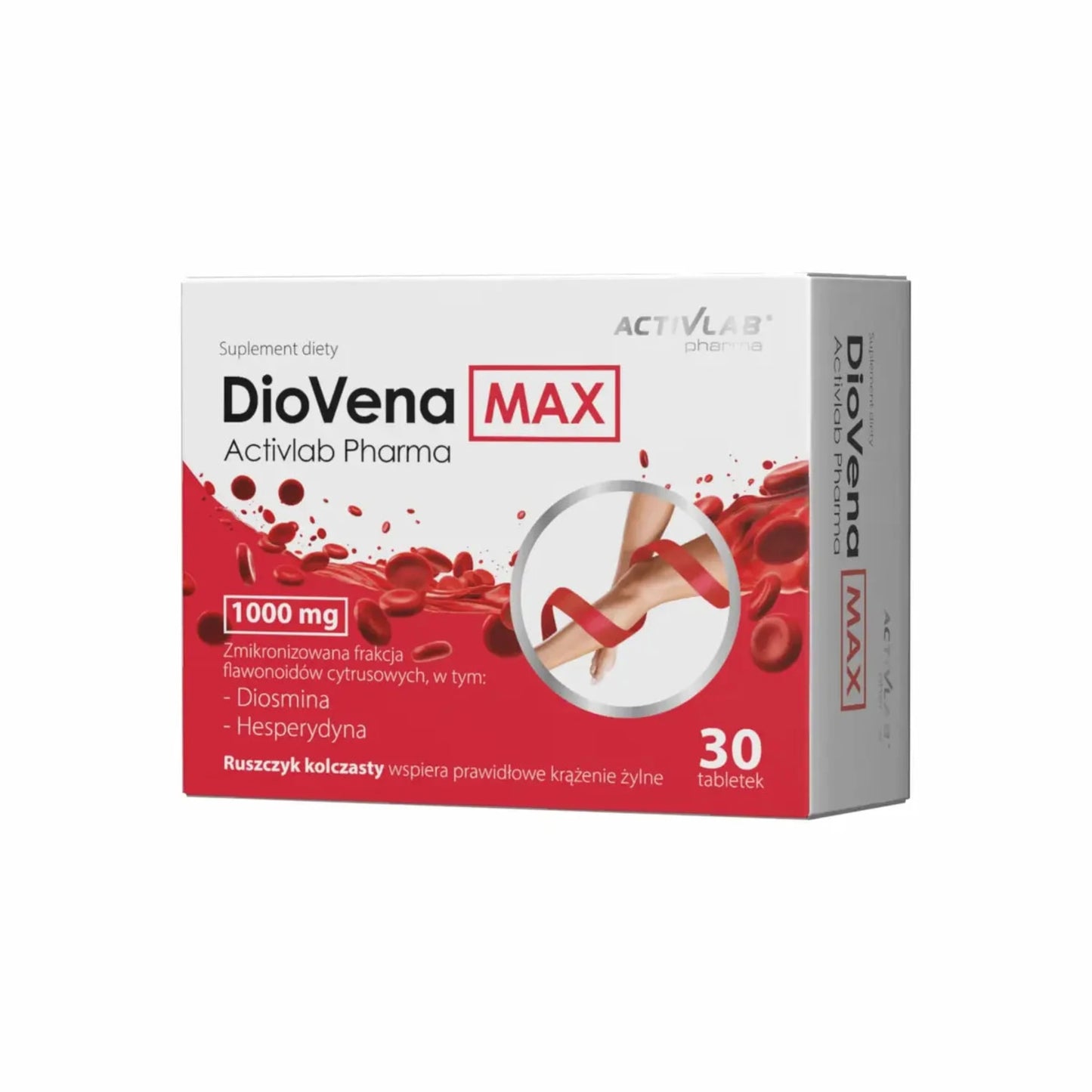 Activlab Pharma DioVena MAX 1000mg – 30 Tabletten - Verpackungseinheit