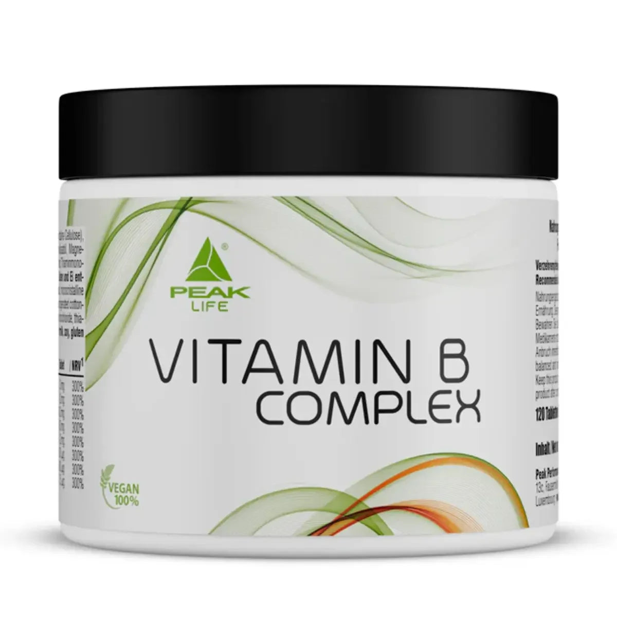 Peak Vitamin B Complex 120 Kapseln