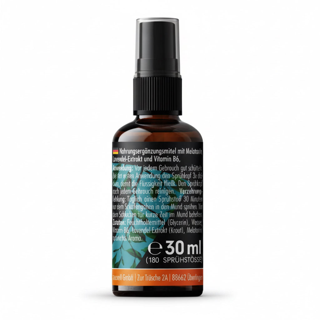 ProFuel Melatonin Spray 30ml - Verpackungseinheit Verzehrempfehlung