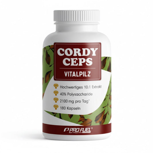 ProFuel CORDYCEPS Vitalpilz 180 Kapseln - Verpackungseinheit