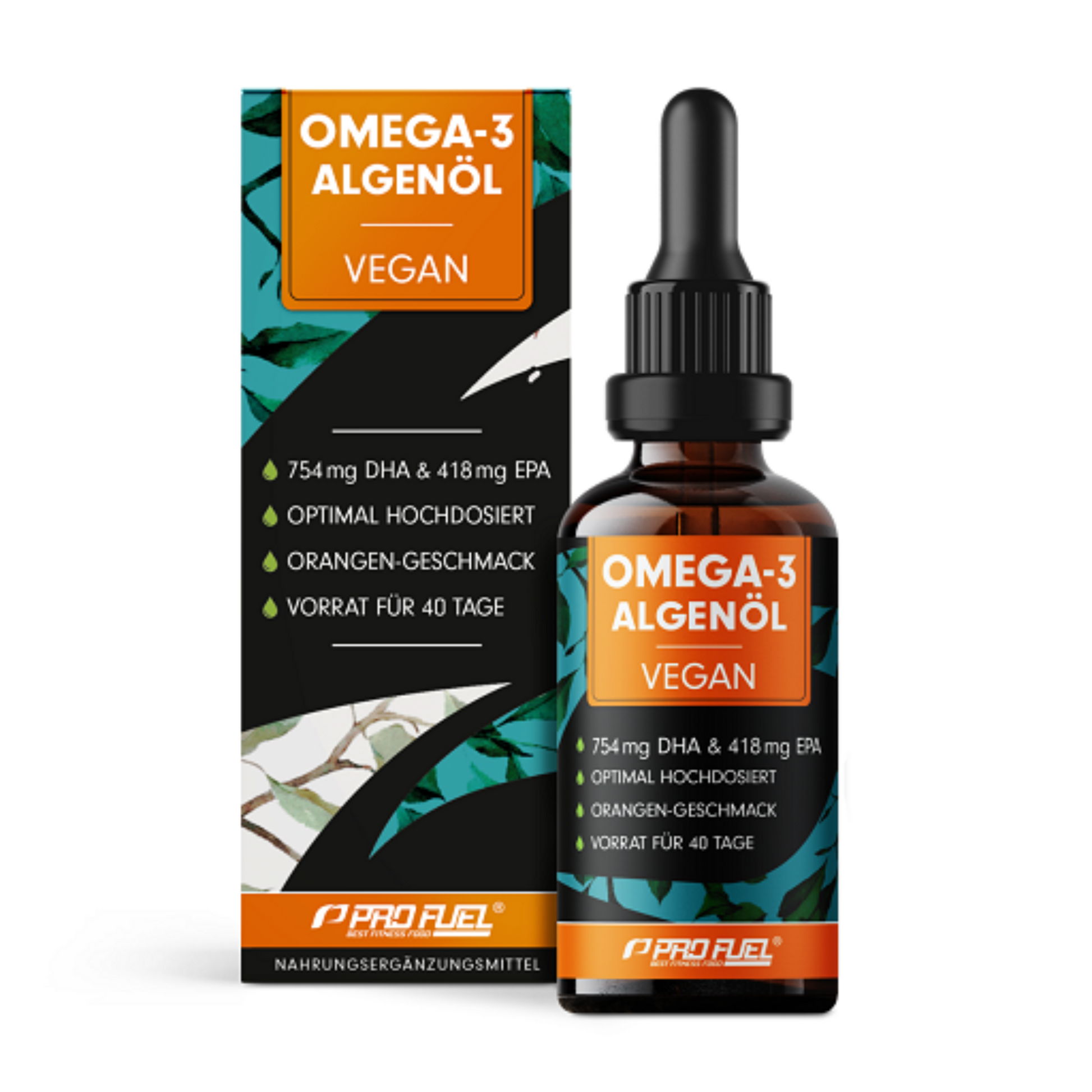 ProFuel Omega 3 Algenöl Tropfen 100ml - Verpackungseinheit