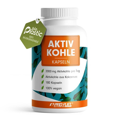 ProFuel Aktivkohle 180 Kapseln - Verpackungseinheit