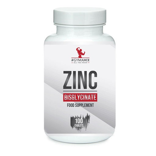 #GYMJUICE ZINC Bisglycinate - 100 Tab - Verpackungseinheit