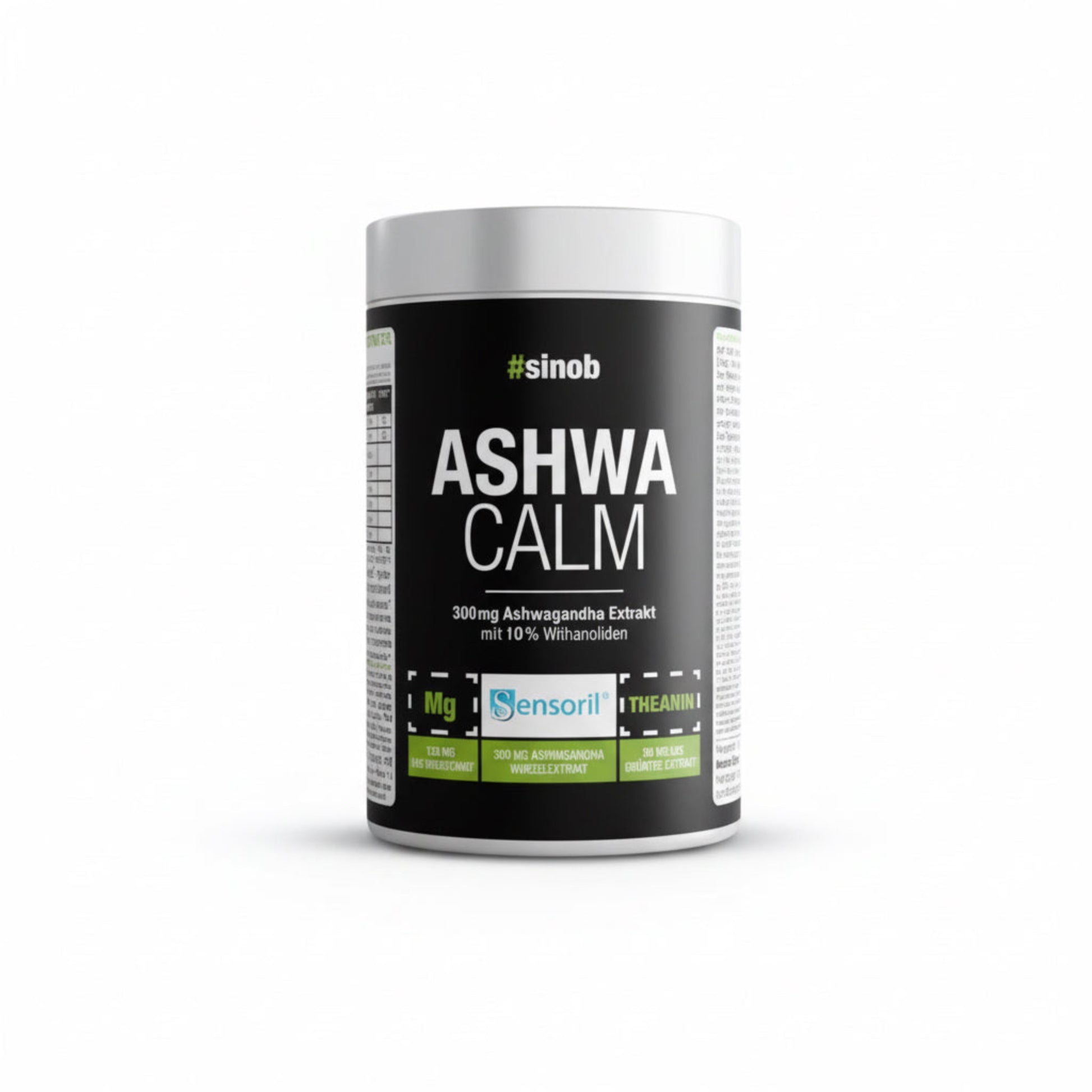 Sinob Ashwa Calm Ashwagandha 120 Caps - Verpackungseinheit