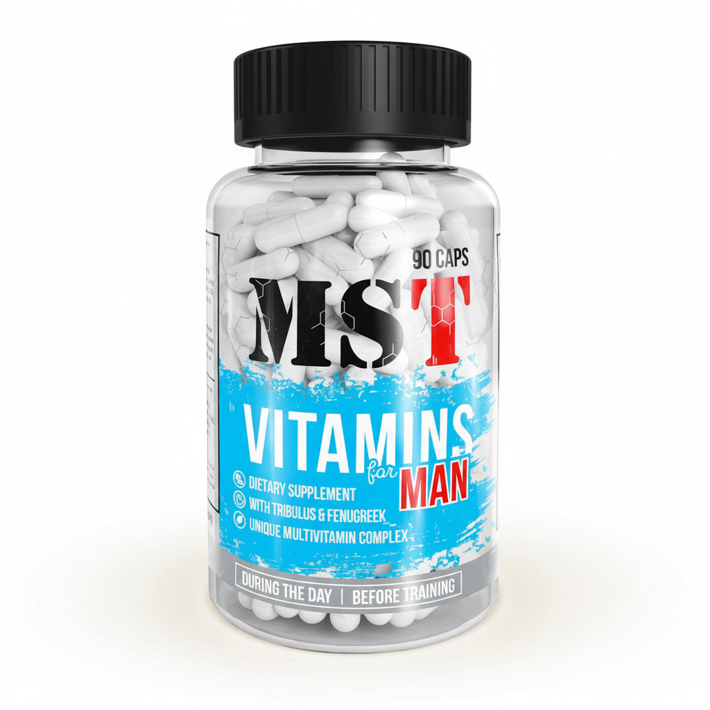 MST - Vitamins for MAN 90 caps - Verpackungseinheit