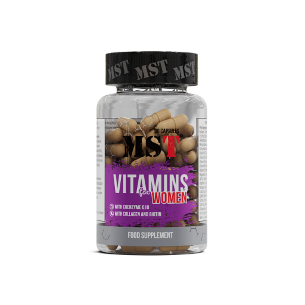 MST - Vitamins for Women 90 caps - Verpackungseinheit