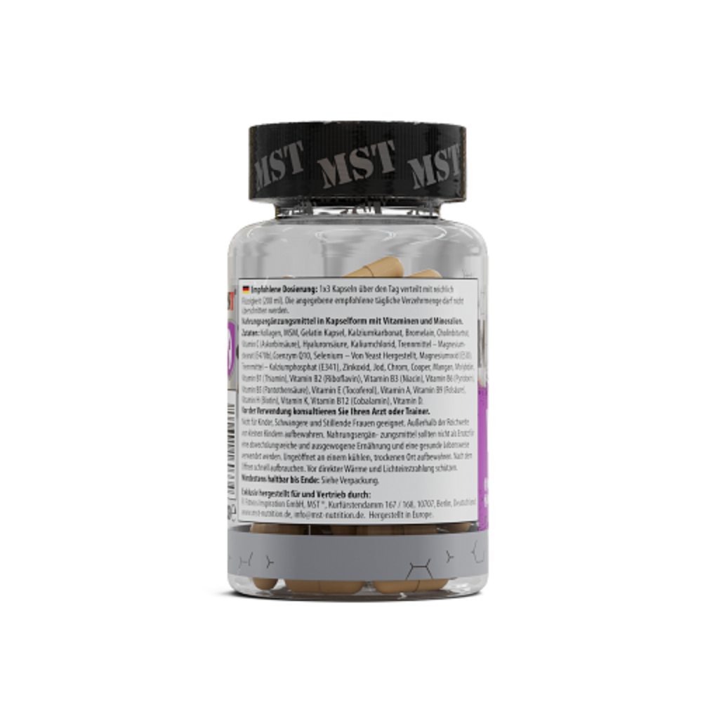MST - Vitamins for Women 90 caps - Verpackungseinheit Dosierung