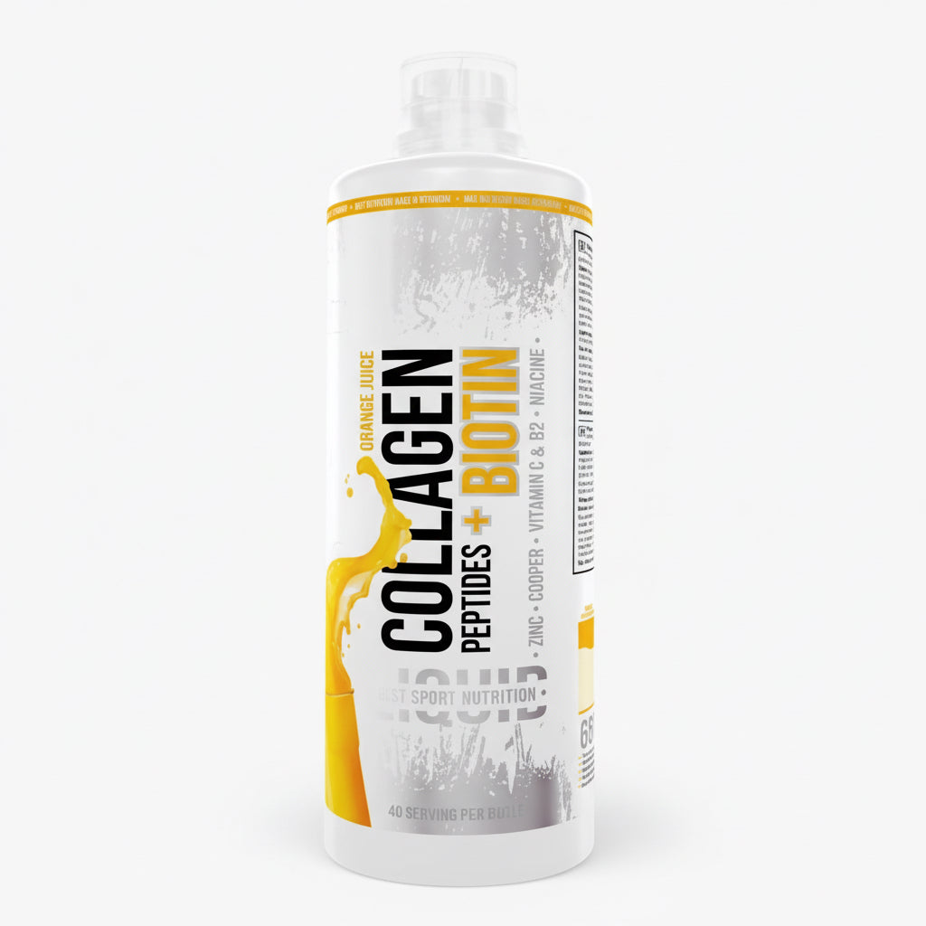MST - Collagen Peptides Konzentrat 1 Liter - Orange Juice - Verpackungseinheit