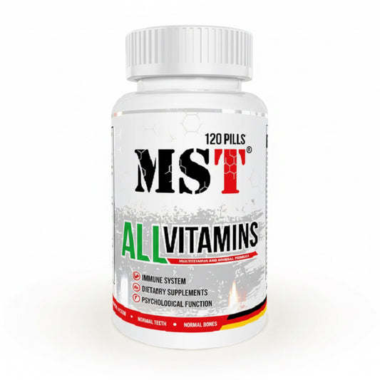 MST - All Vitamins 120 Tabl. - Verpackungseinheit