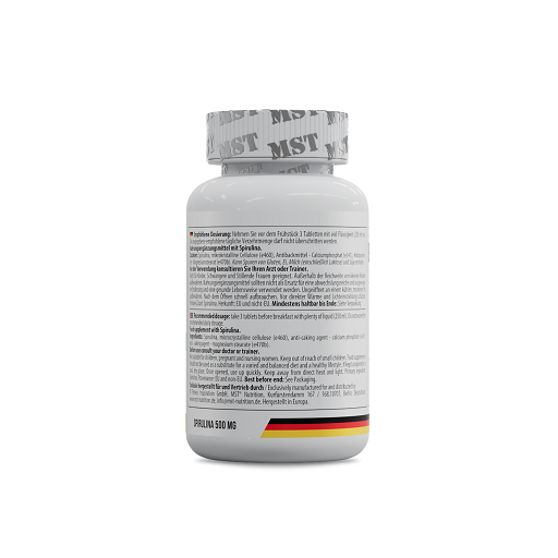 MST - Spirulina 90 Tabletten - Dosierung
