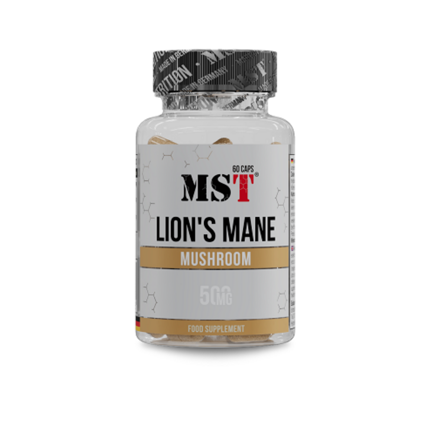 MST - Lion's Mane Mushroom 60 Kapseln - Verpackungseinheit