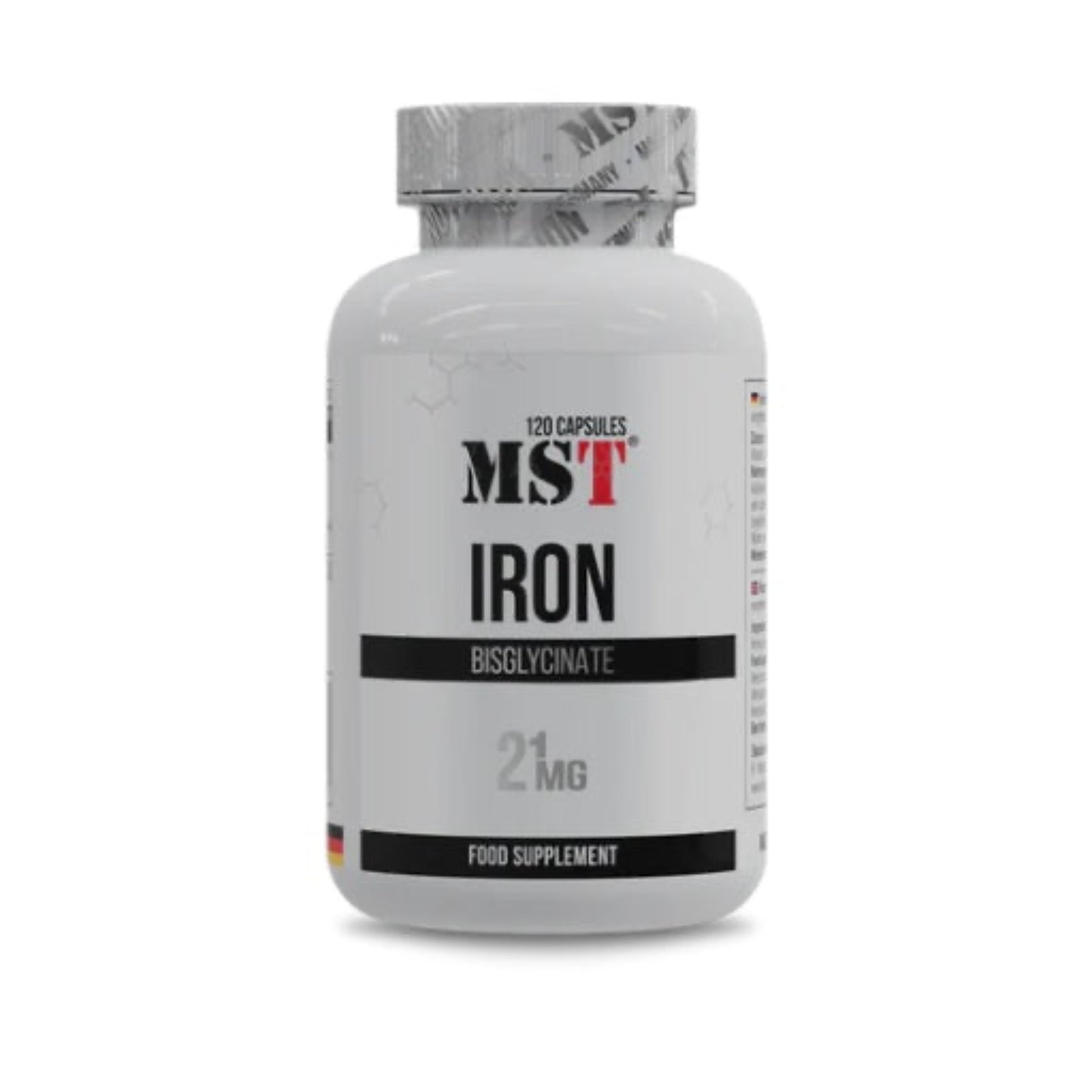 MST - Iron Bisglycinate120 Kapseln - Verpackungseinheit