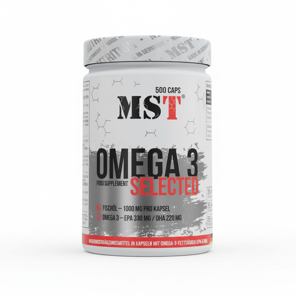 MST - Omega 3 Selected 500 Kapseln - Verpackungseinheit