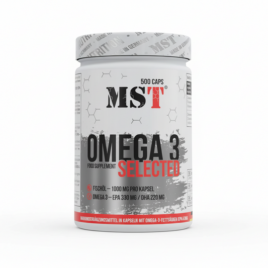MST - Omega 3 Selected 500 Kapseln - Verpackungseinheit