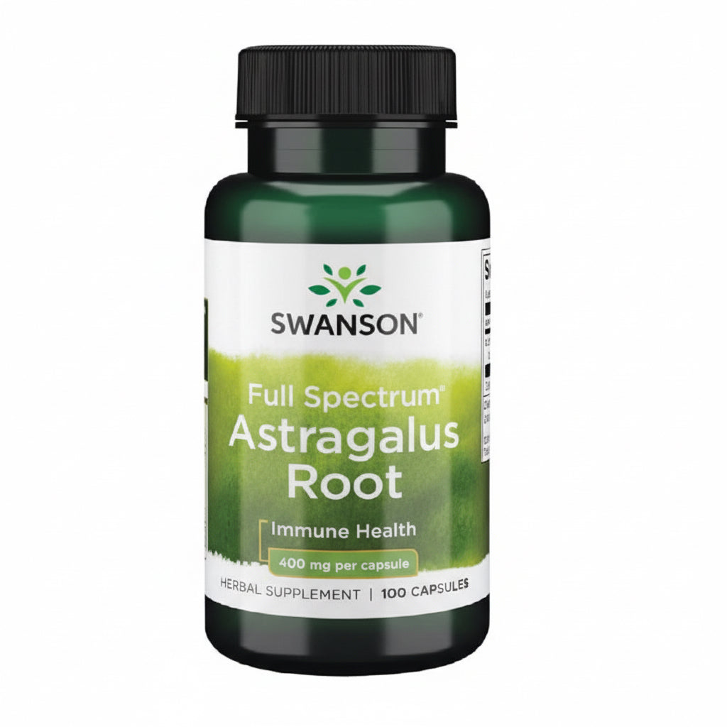 Swanson Astragalus Root 470mg - 100 Kapseln - Verpackungseinheit
