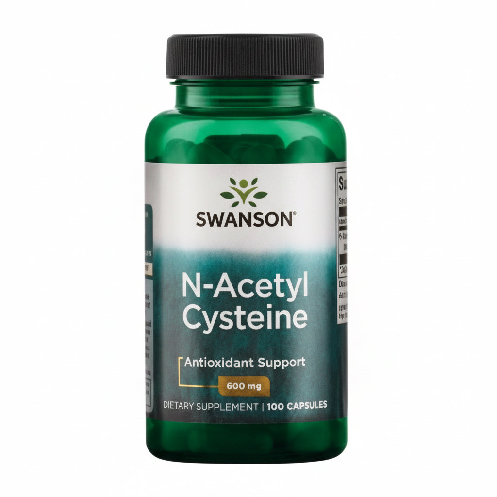 Swanson N-Acetyl Cysteine ( NAC )100 Kapseln - Verpackungseinheit