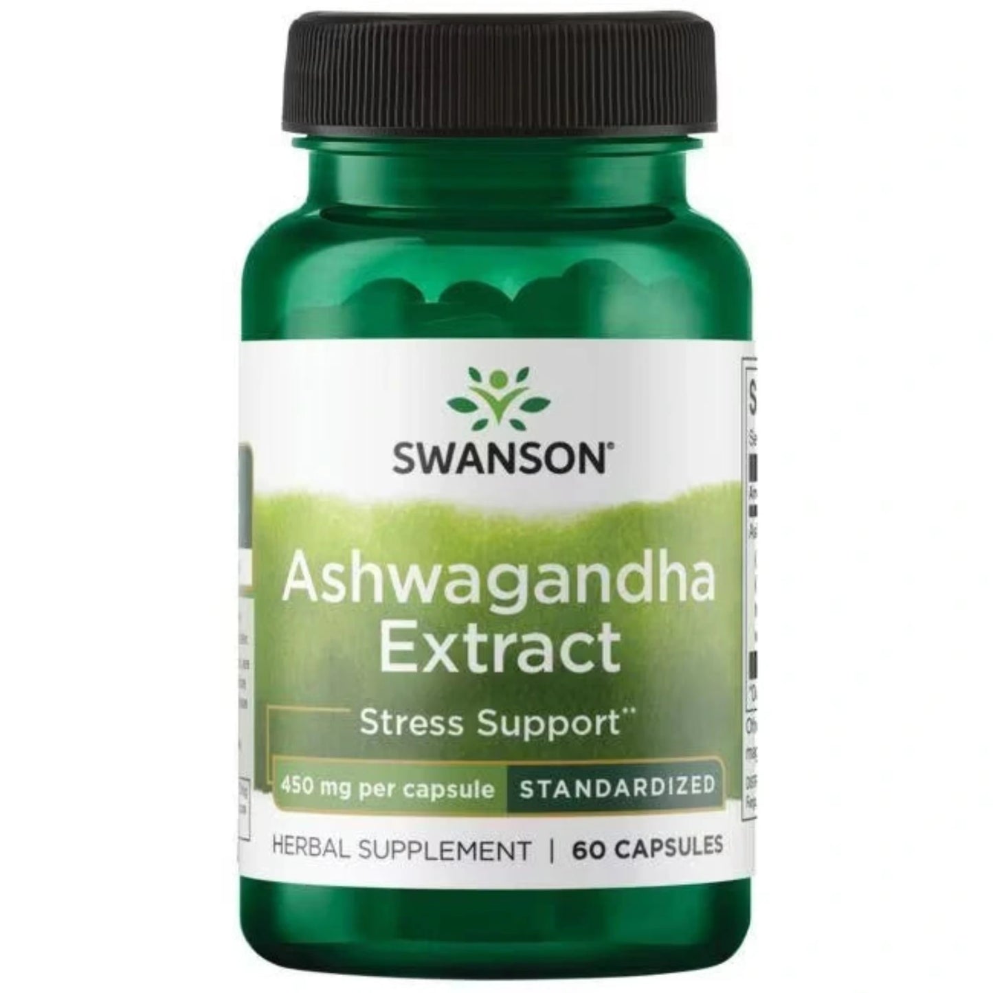 Swanson Ashwagandha Extract 450mg 60 Kapseln - Verpackungseinheit