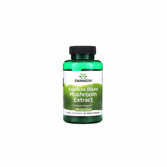 Swanson Agaricus Blazei Pilzextrakt - 500 mg 90 Kapseln - Verpackungseinheit