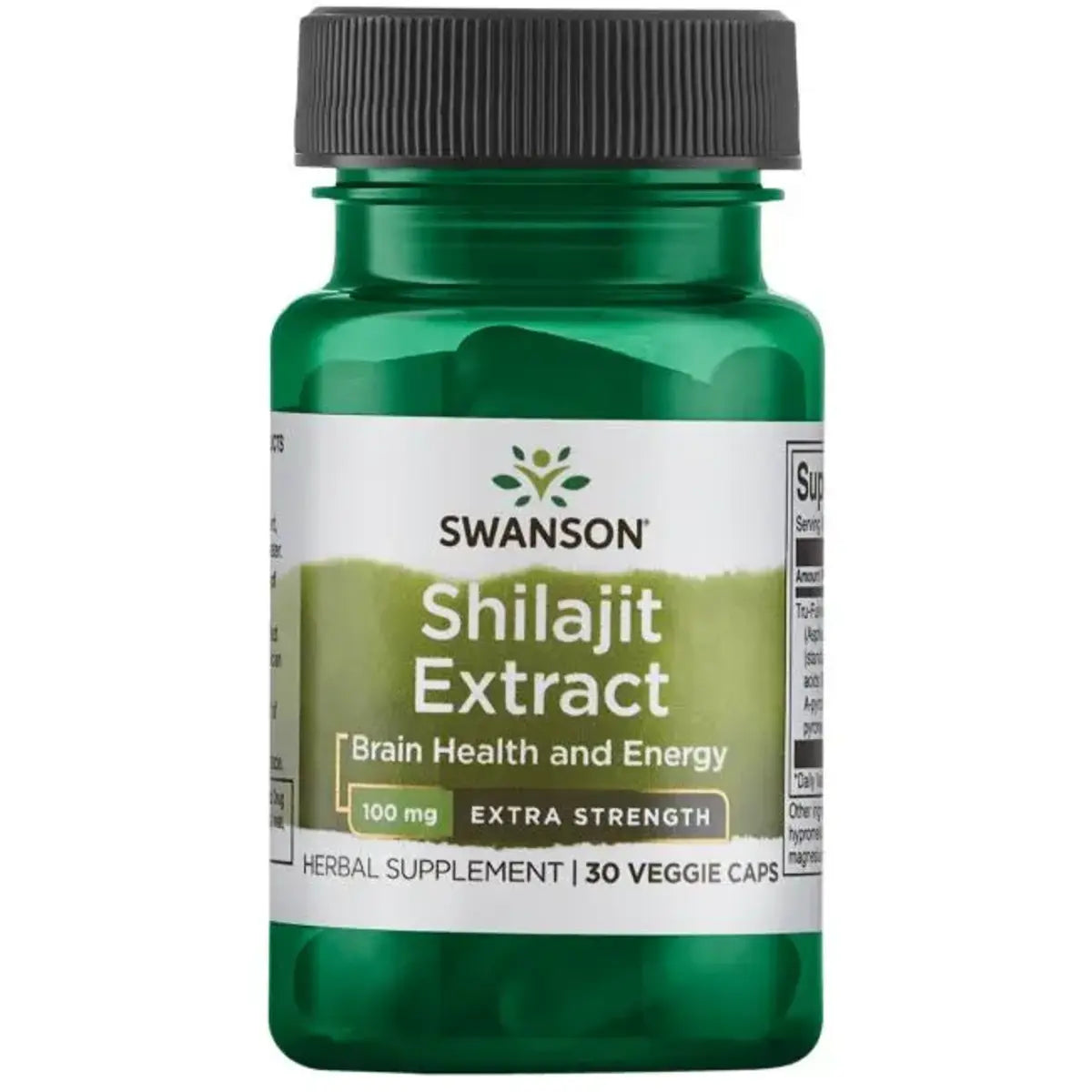 Swanson Shilajit Extract 100mg 30 Kapseln - Verpackungseinheit