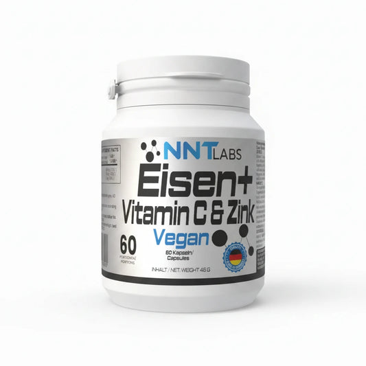 Verpackungseinheit NNT Eisen + Vitamin C + Zink – 60 Kapseln