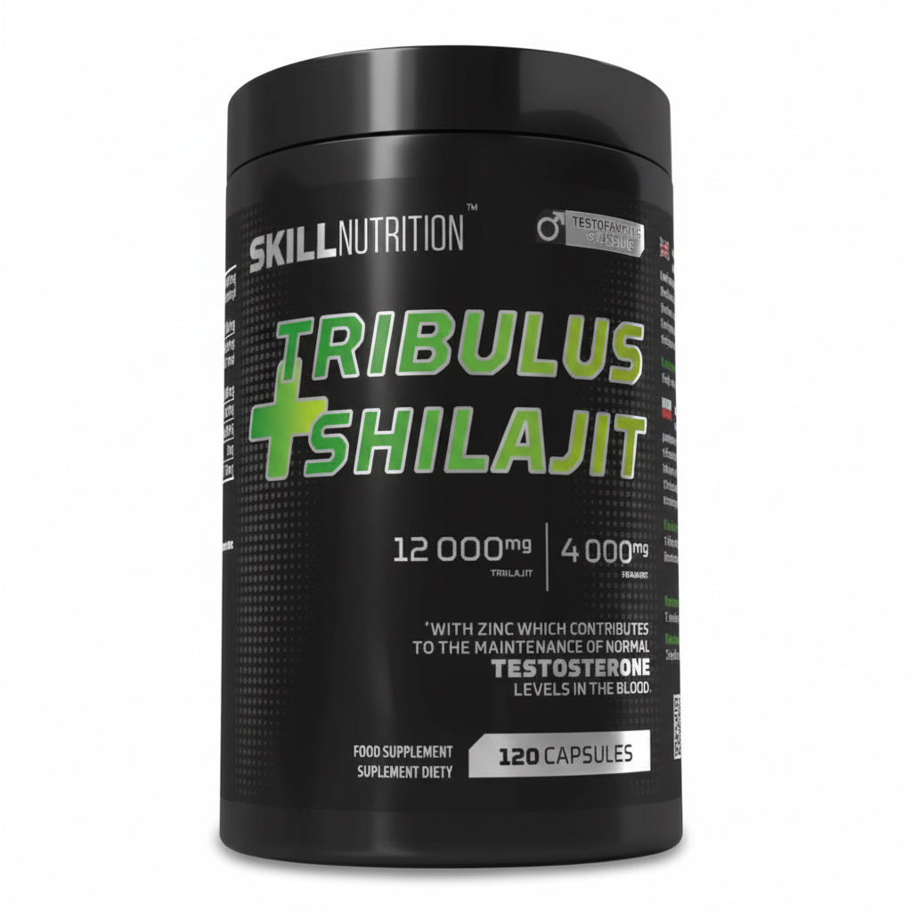 Skill Nutrition Tribulus + Shilajit 120 Vegane Kapseln - Verpackungseinheit