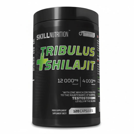 Skill Nutrition Tribulus + Shilajit 120 Vegane Kapseln - Verpackungseinheit