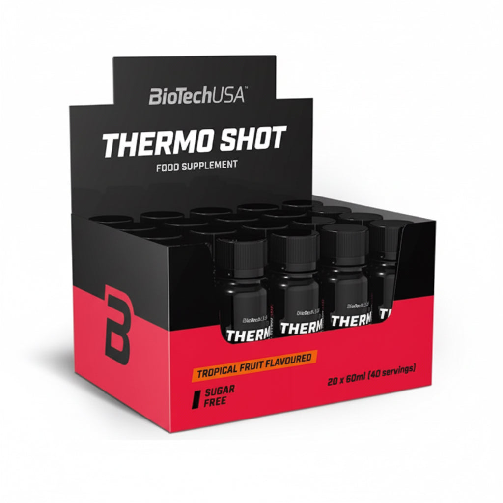 BioTech Thermo Shot 20x 60ml - Tropical Fruit - Verpackungseinheit 20 Stück