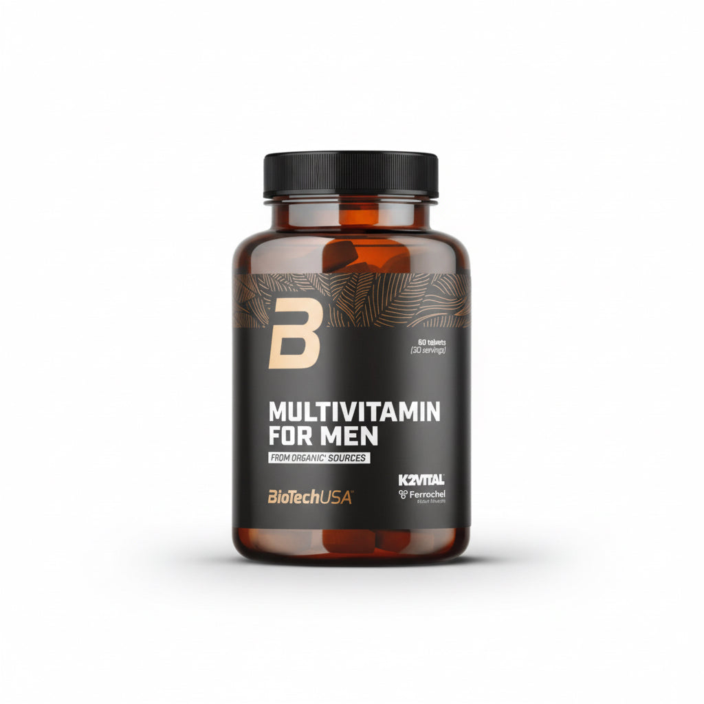 BioTech Multivitamin For Men from organic sources 60 Tabletten - Verpackungseinheit