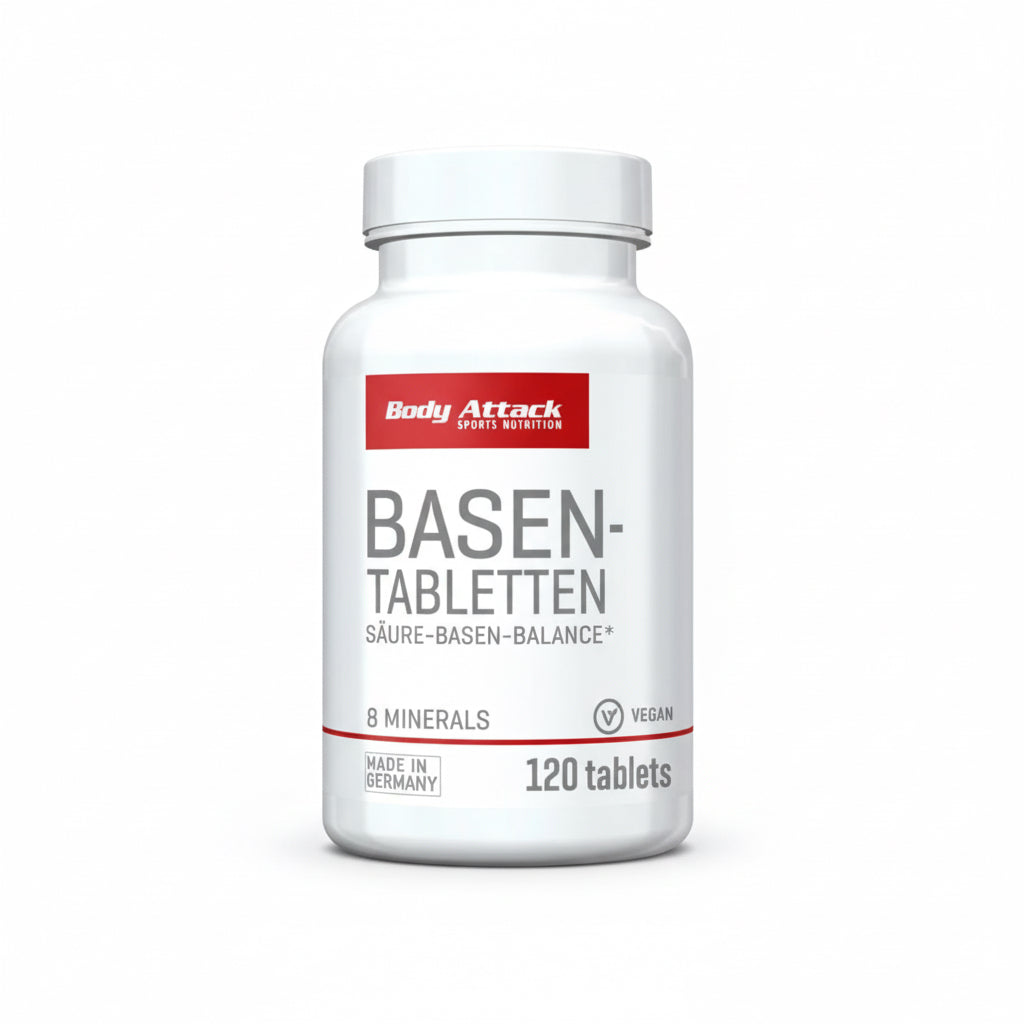 Body Attack Basentabletten 120 Caps - Verpackungseinheit
