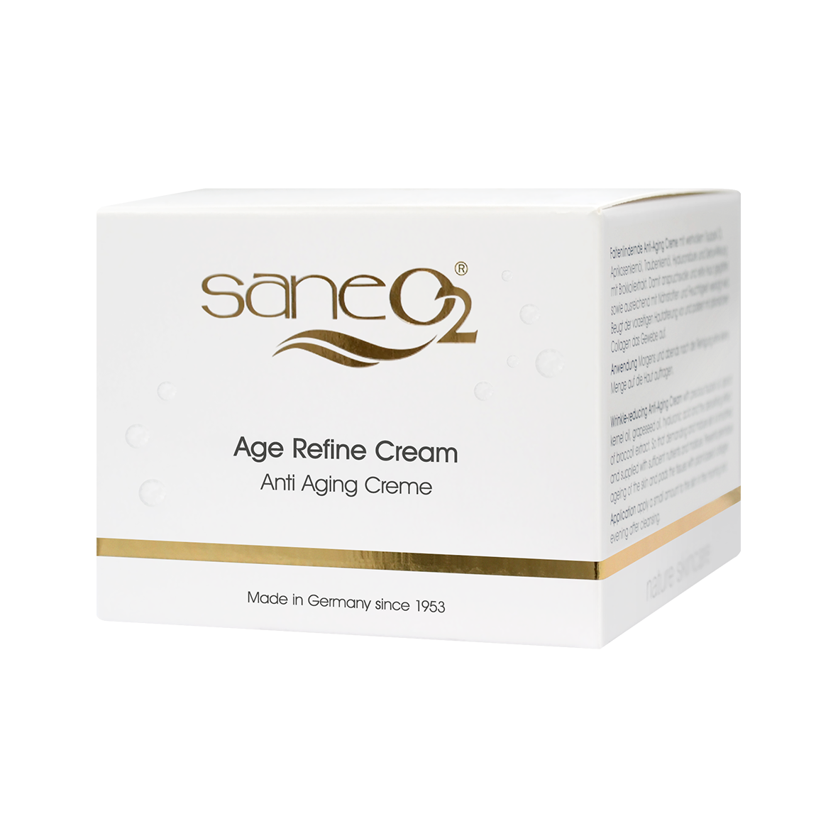 Sensitive Anti-Aging Creme von GW nature cosmetic mit natürlichen Ölen und Detox-Wirkung