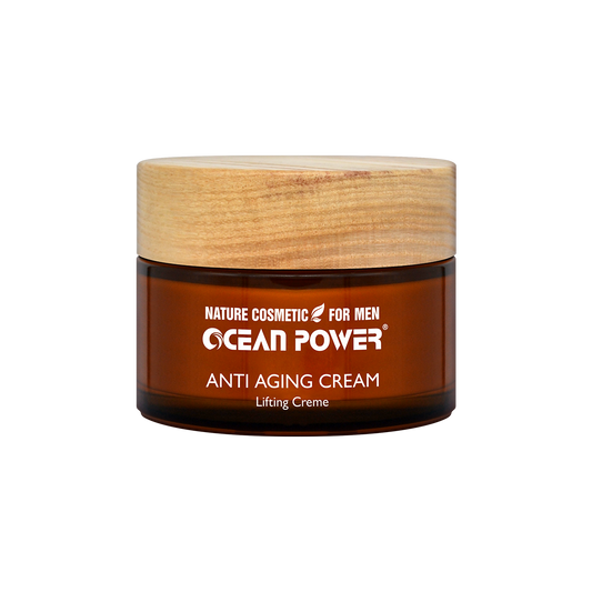 OCEAN POWER FOR MEN Anti Aging Cream 50 ml – Vitalisierende Pflege für Gesicht und empfindliche Haut