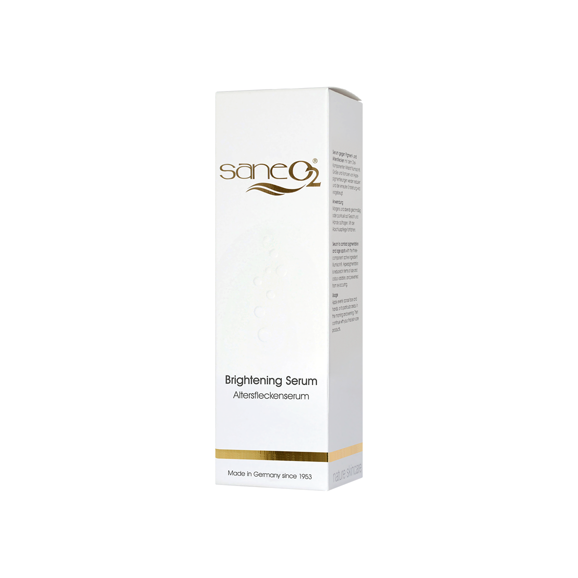 Veganes Aufhellungs-Serum von GW nature cosmetic mit Hyaluronsäure und aktivem Sauerstoff