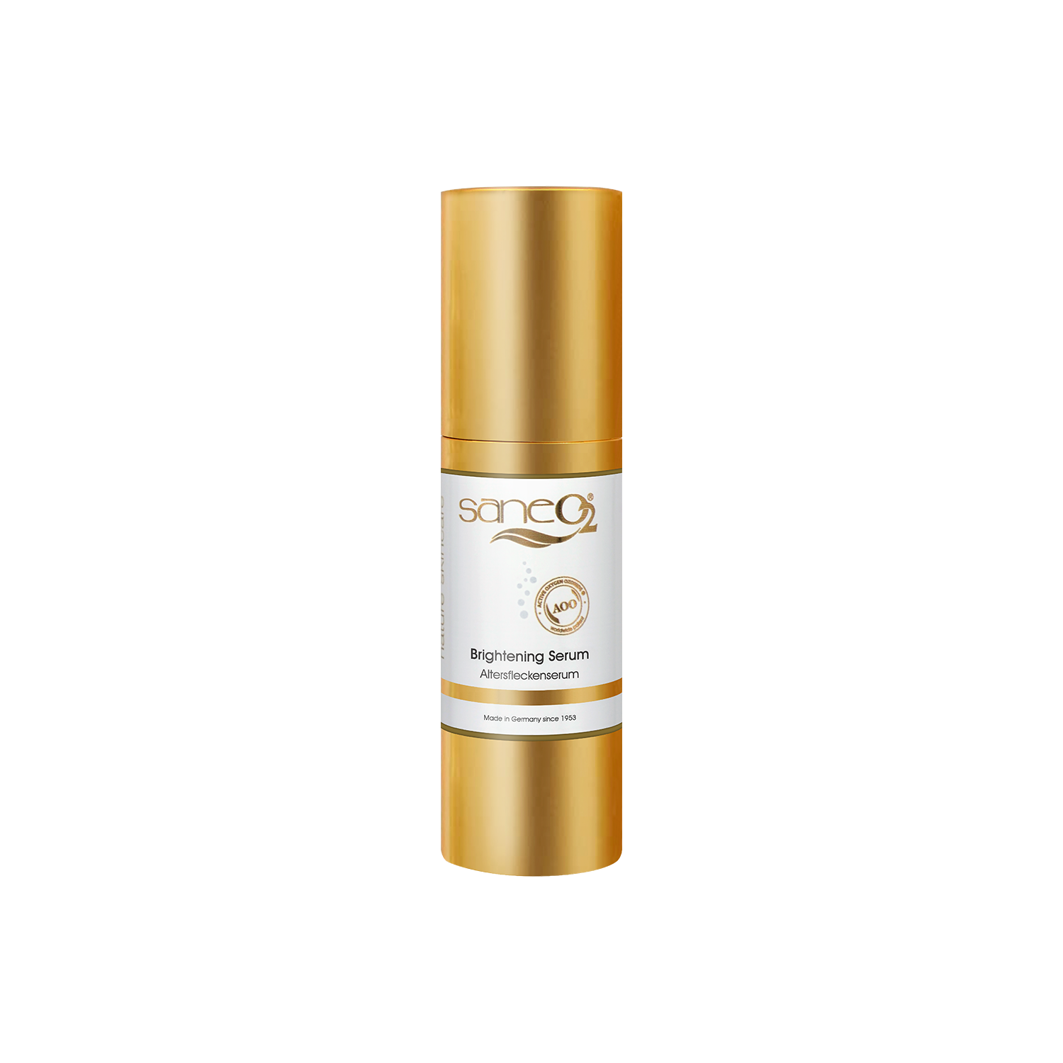 SaneO2 Brightening Serum – 30 ml Aufhellendes Serum mit Olivenblatt-Extrakt und Vitamin C