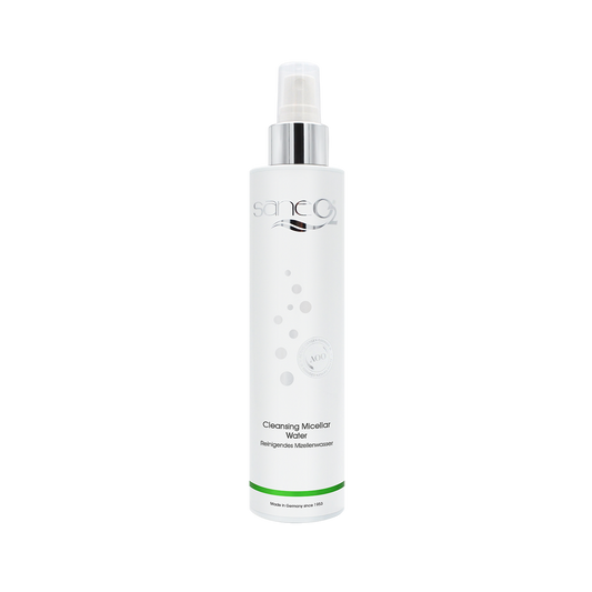 SaneO2 Cleansing Micellar Water 200 ml - Mizellenwasser mit Rosenblüte und Hyaluronsäure für empfindliche Haut