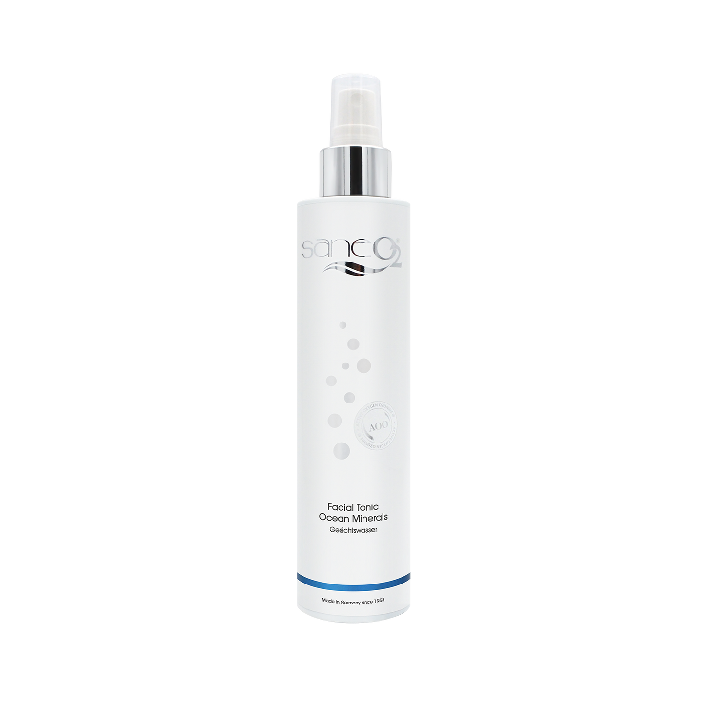 SaneO2® Facial Tonic Ocean Minerals – Veganes Gesichtswasser mit Algen-Extrakt und Hyaluronsäure für empfindliche Haut