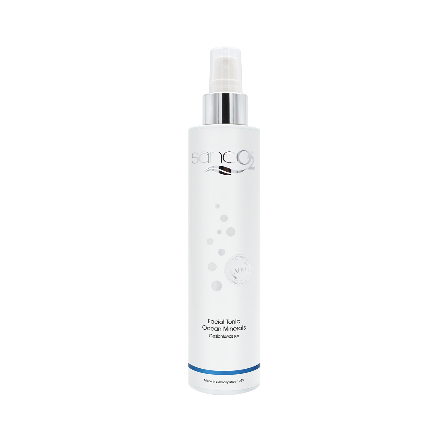 SaneO2® Facial Tonic Ocean Minerals – Veganes Gesichtswasser mit Algen-Extrakt und Hyaluronsäure für empfindliche Haut