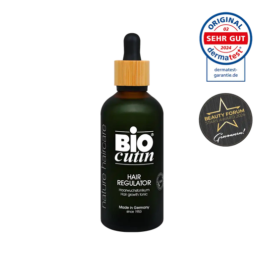 Biocutin Hair Regulator – Anti-Haarausfall Serum mit Koffein, Biotin und aktivem Sauerstoff – 100 ml