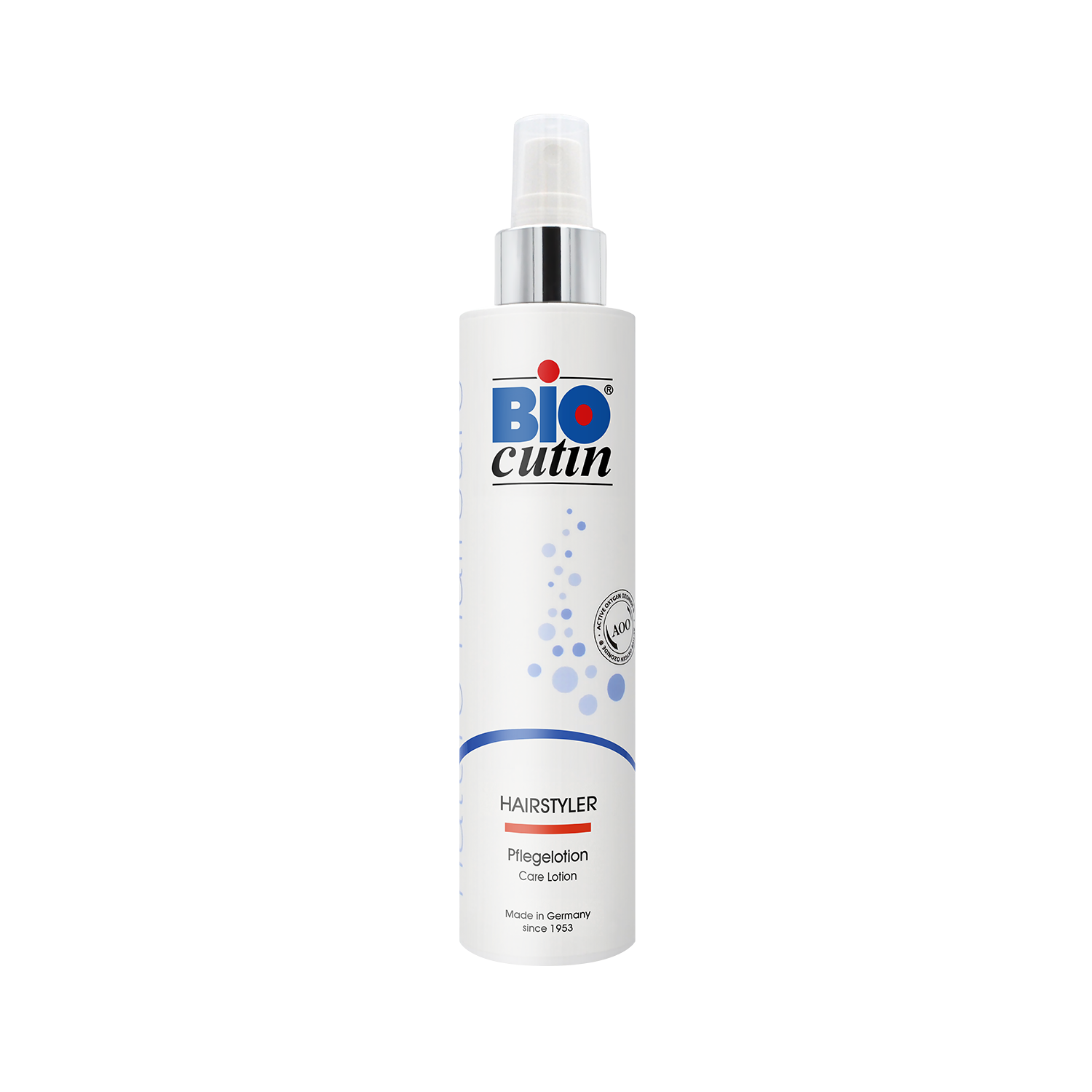 Biocutin® Hairstyler 200 ml – Pflegendes Non-Aerosol Haarspray für 24h Halt ohne zu verkleben