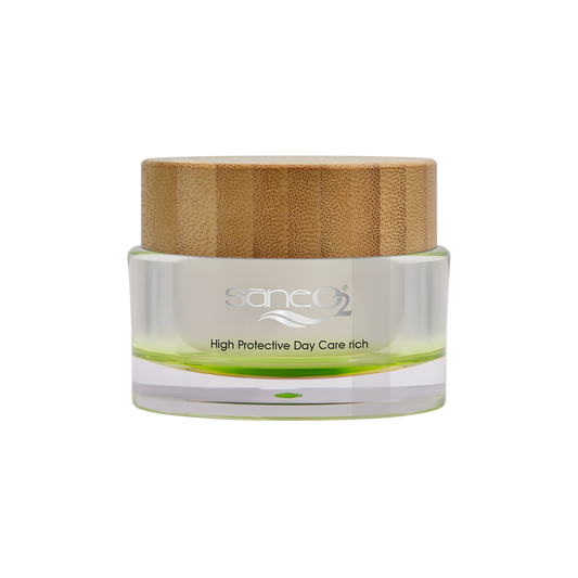 SaneO2 High Protective Day Care Rich 50 ml - Reichhaltige Tagescreme mit Sheabutter und Carnaubawachs für die kalte Jahreszeit