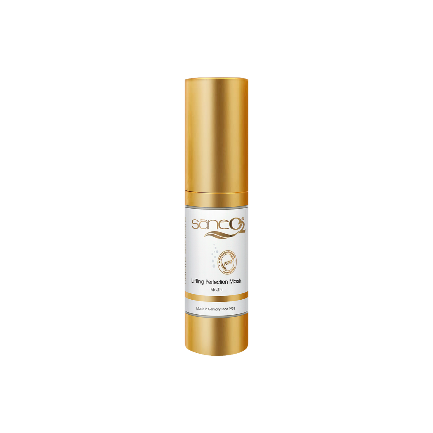 SaneO2 Lifting Perfection Mask – 15 ml hautstraffende Gesichtsmaske mit Hibiskus-Extrakt und aktivem Sauerstoff