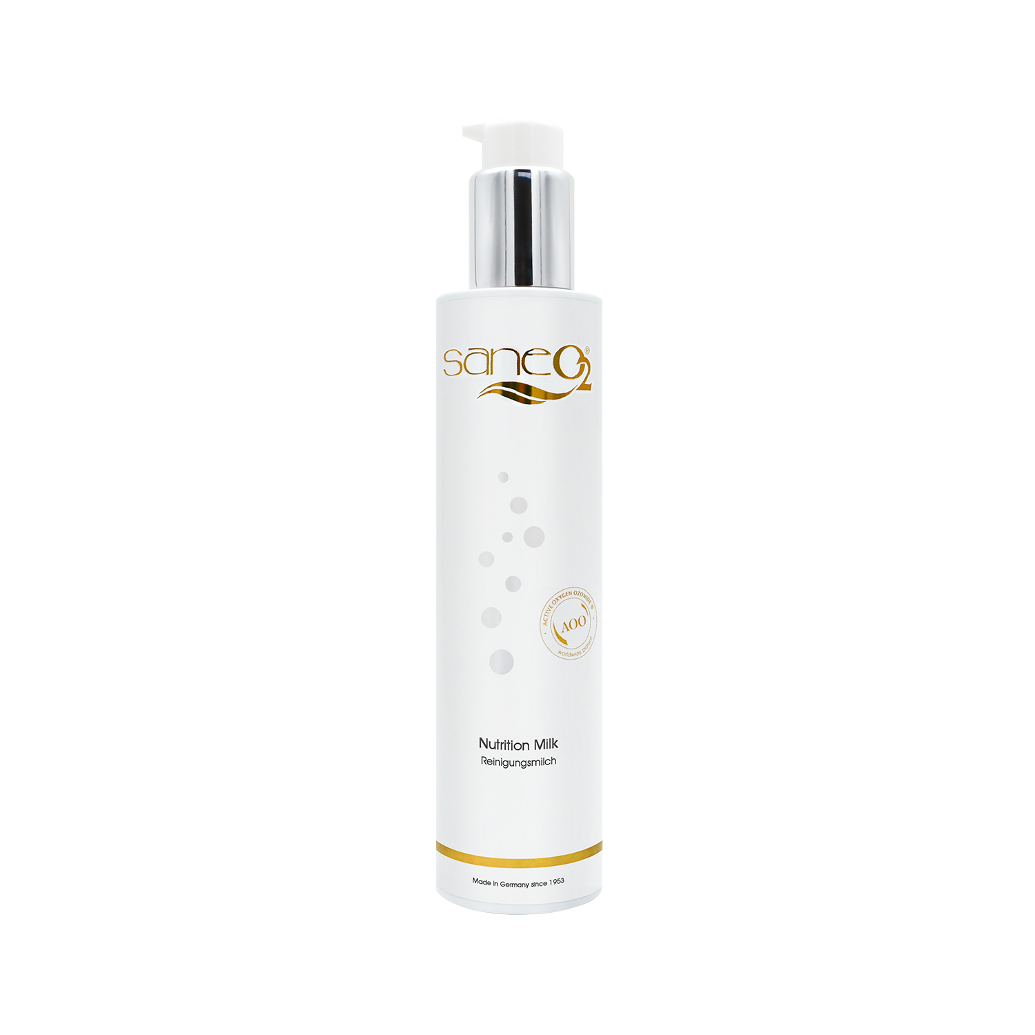 SaneO2® Nutrition Milk 200 ml – Sanfte Reinigungsmilch für Gesicht und Augenpartie