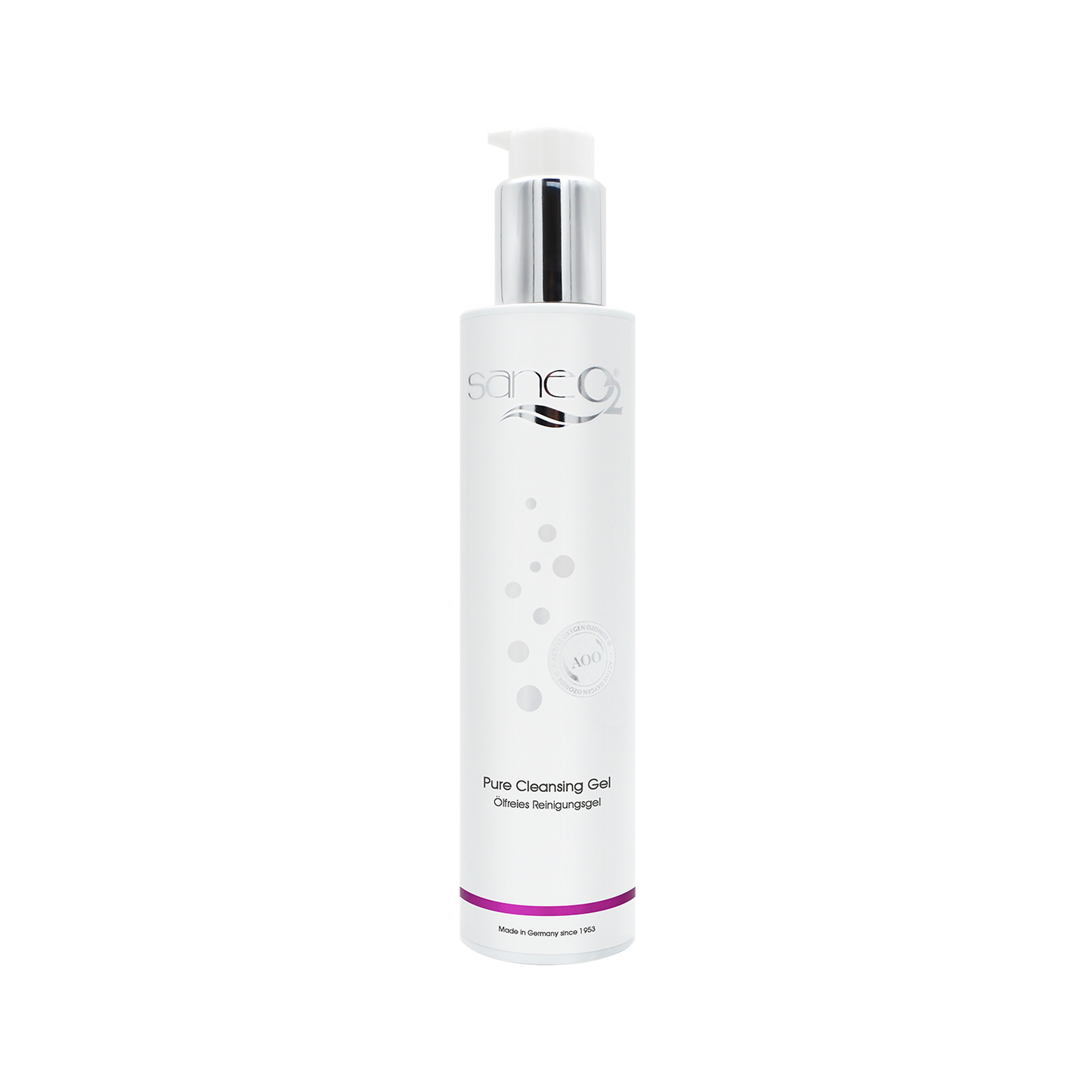 SaneO2® Pure Cleansing Gel – Ölfreies Reinigungsgel mit Glycolsäure für fettige und Mischhaut
