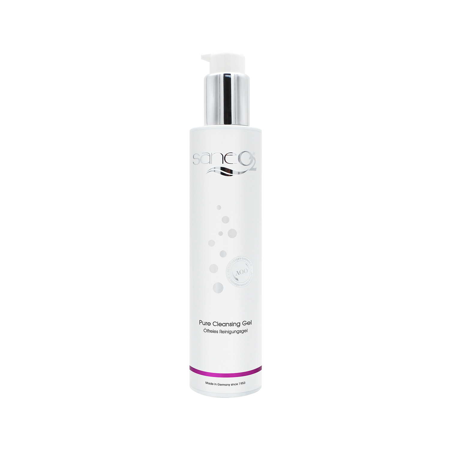 SaneO2® Pure Cleansing Gel – Ölfreies Reinigungsgel mit Glycolsäure für fettige und Mischhaut