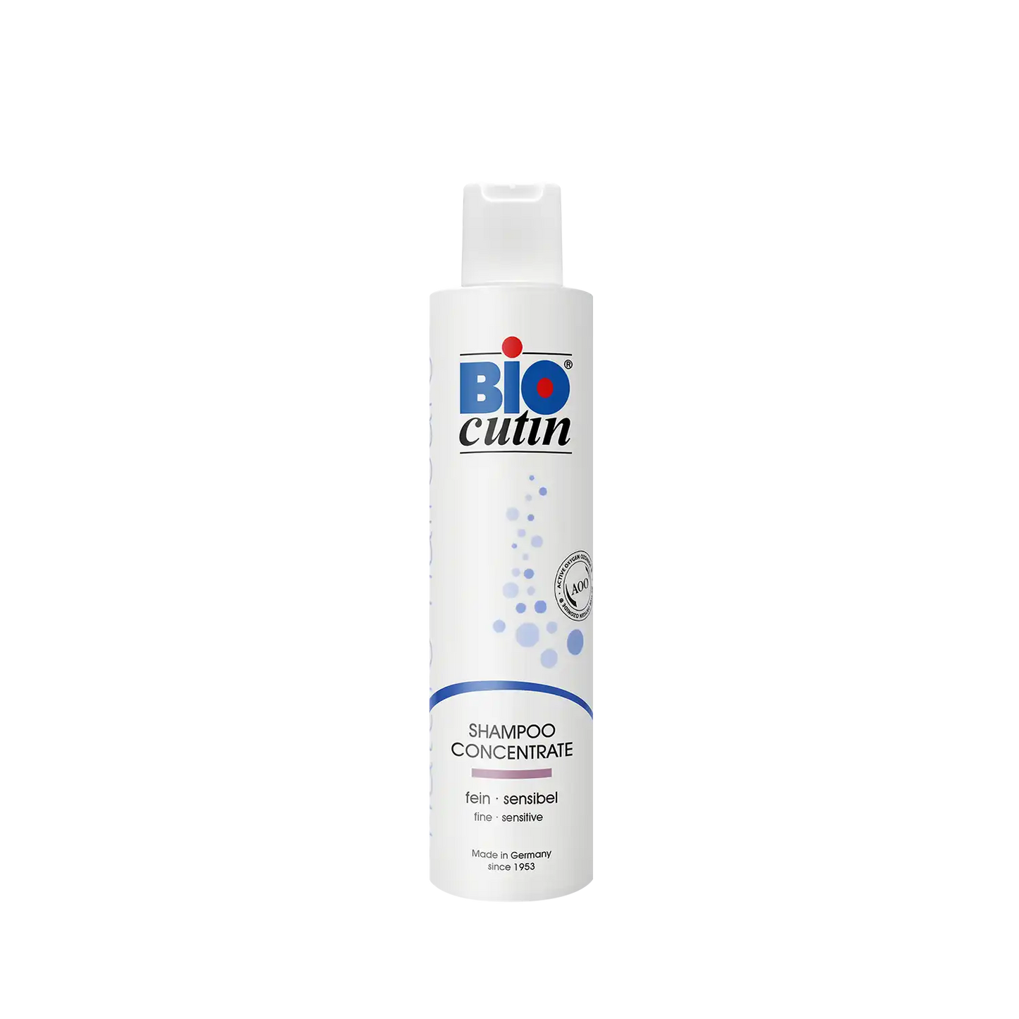 Biocutin® Shampoo Concentrate fein & sensibel 200ml – Veganes Shampoo für feines und sensibles Haar