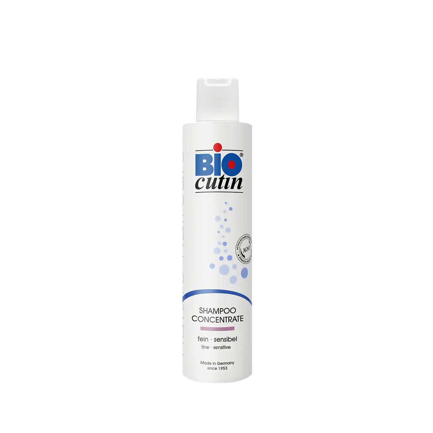 Biocutin® Shampoo Concentrate fein & sensibel 200ml – Veganes Shampoo für feines und sensibles Haar