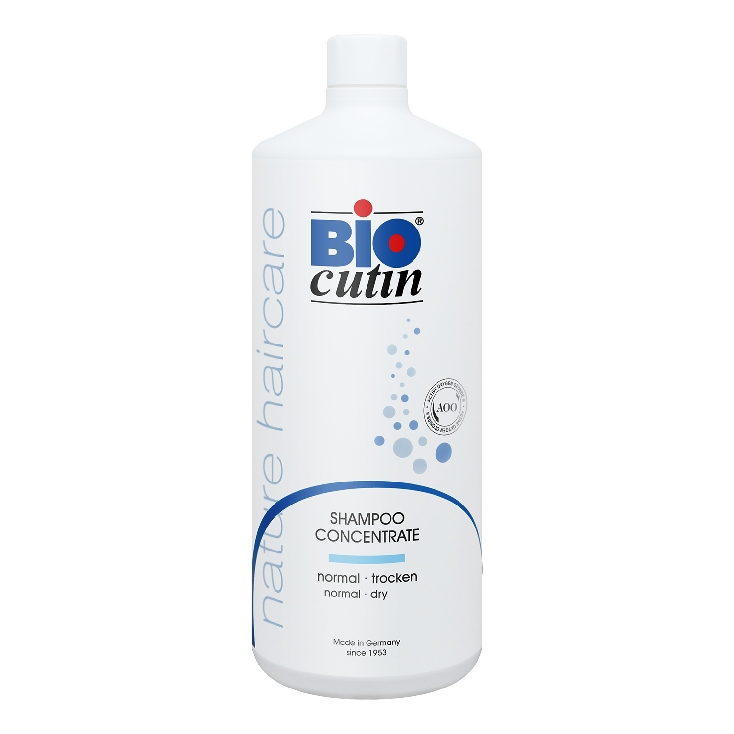 Biocutin® Shampoo Concentrate normal & trocken 1000ml – Mildes veganes Shampoo für normales bis trockenes Haar