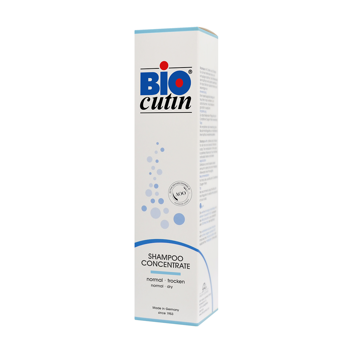 Veganes Biocutin Shampoo mit pflanzlichem Keratin und Bambus-Extrakt für glänzendes, gesundes Haar